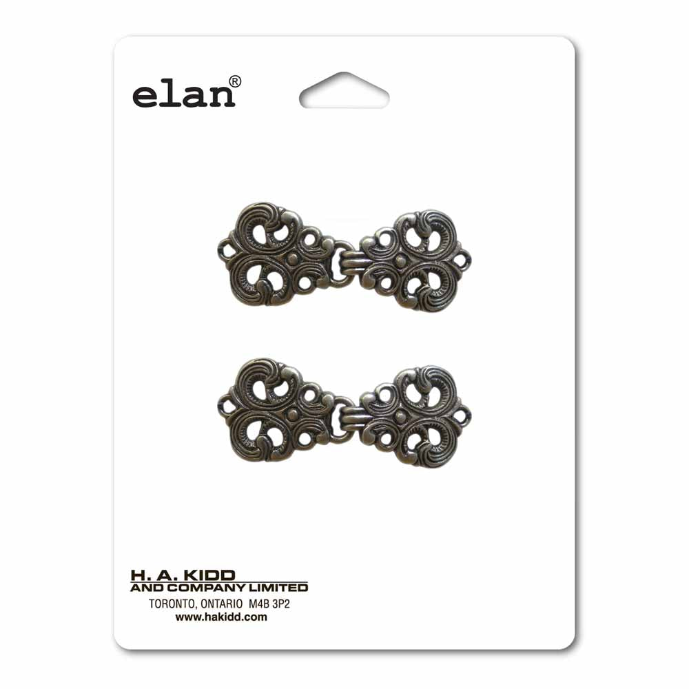 ELAN Metal Clasp - 55mm (2 1/8") - Gunmetal