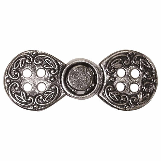 ELAN Metal Clasp - 50mm (2") - Antique Silver