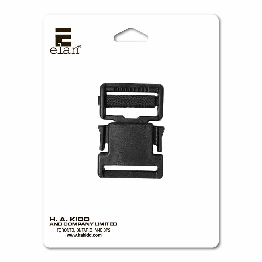 ELAN Parachute Clip - 25mm (1") - Black