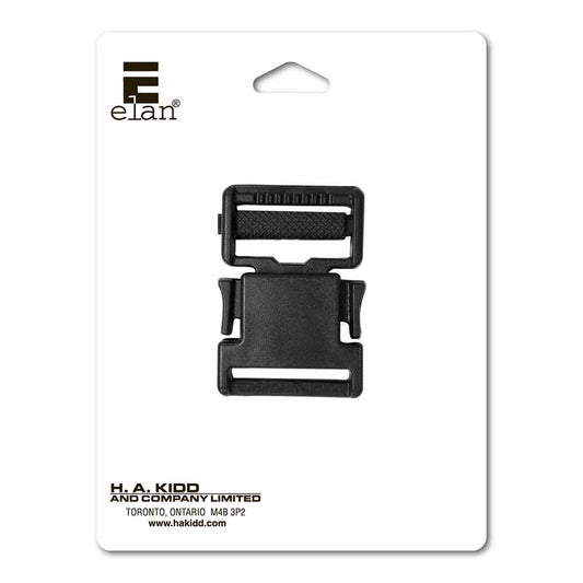 ELAN Parachute Clip - 25mm (1") - Black