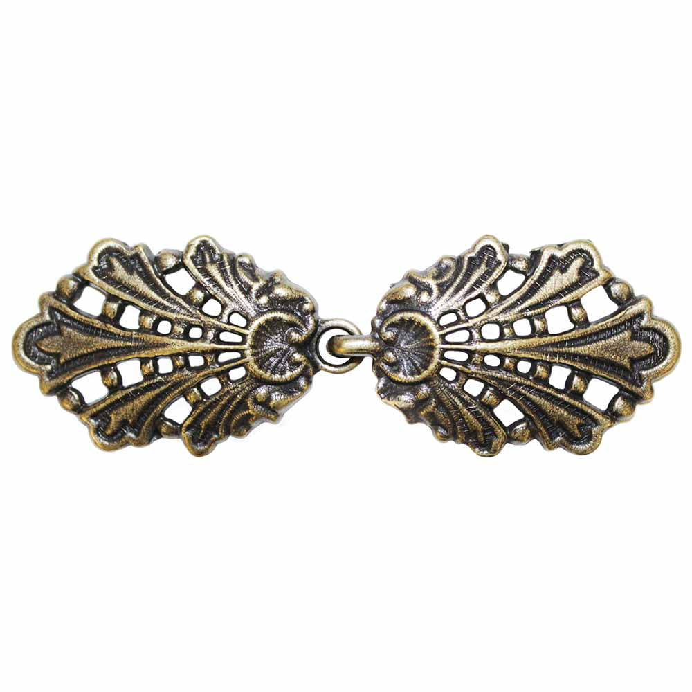 ELAN Metal Clasp - 58mm (2 1/4") - Antique Brass