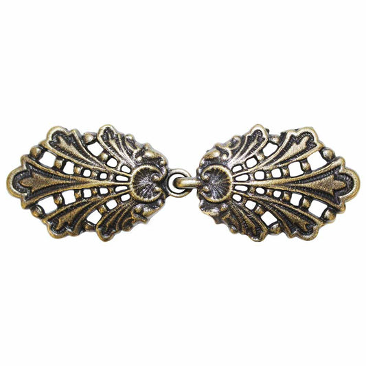 ELAN Metal Clasp - 58mm (2 1/4") - Antique Brass
