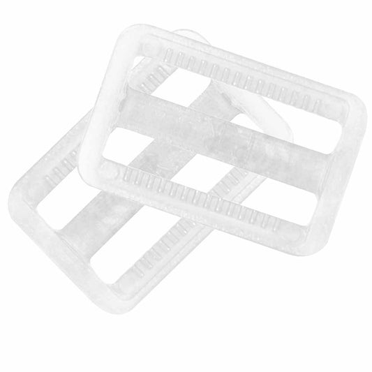 ELAN Translucent Bag Slide (Tri-Glide Adjuster) — 25 mm (1") — Clear