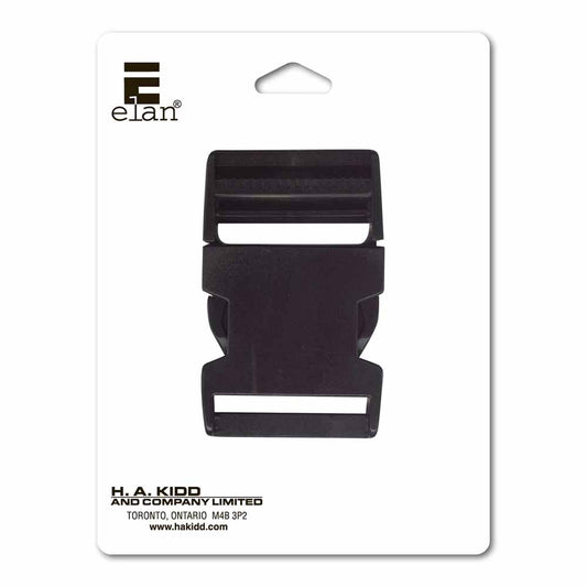 ELAN Parachute Clip - 38mm (1 1/2"") - Black