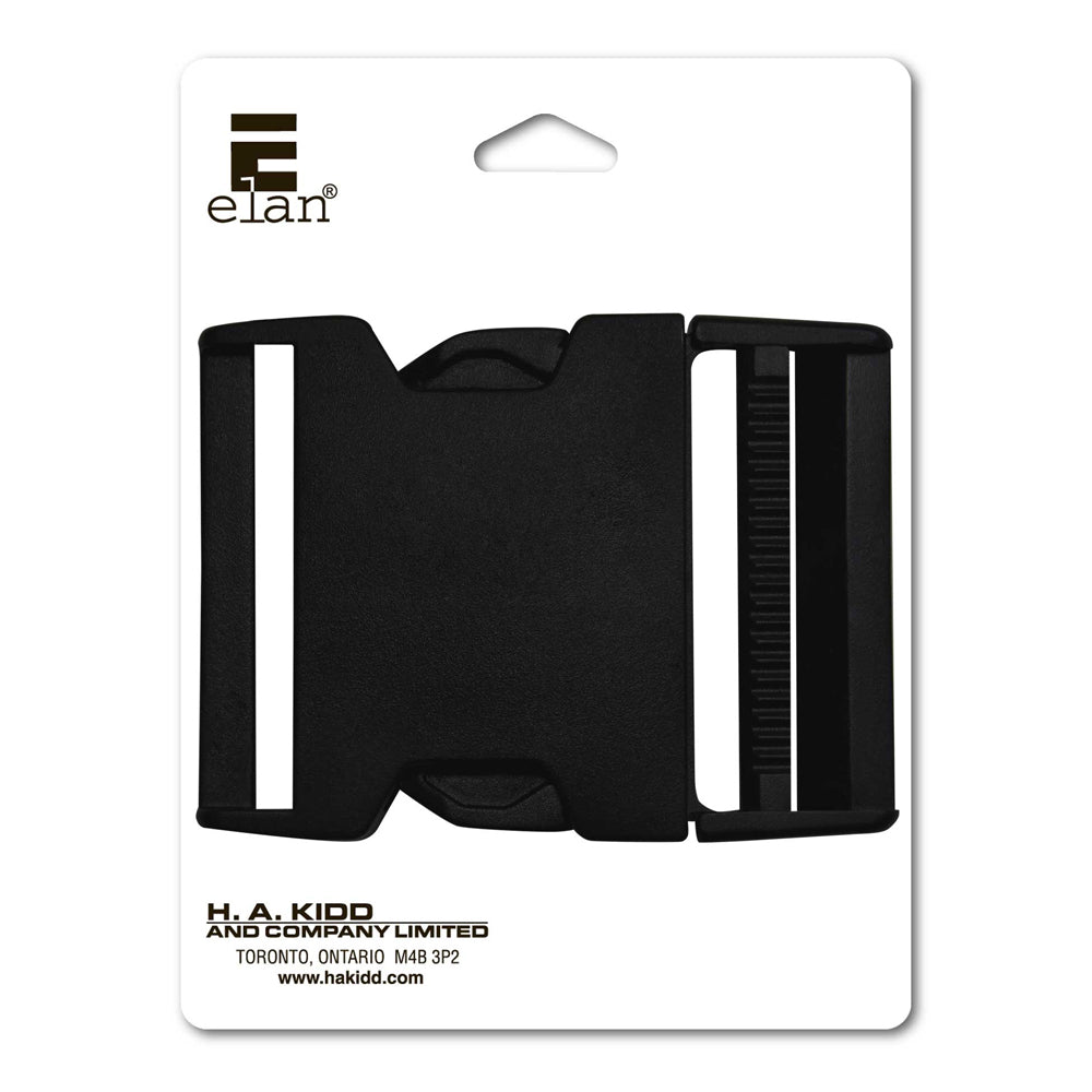 ELAN Parachute Clip - 50mm (2") - Black