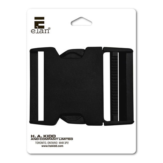 ELAN Parachute Clip - 50mm (2") - Black