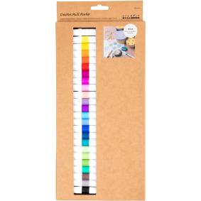 CREATIV COMPANY Creative Multi Markers assorted colours 24-pack