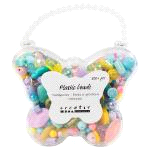 CREATIV COMPANY assorted plastic beads, 250 plus pieces