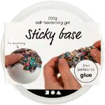 CREATIV COMPANY Sticky Base self-curing modelling gel and glue, 200 g
