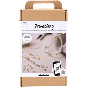 CREATIV COMPANY jewellery starter craft kit with classic beads
