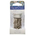 HOBBY GIFT CREATE Assorted Safety Pins 50-Piece