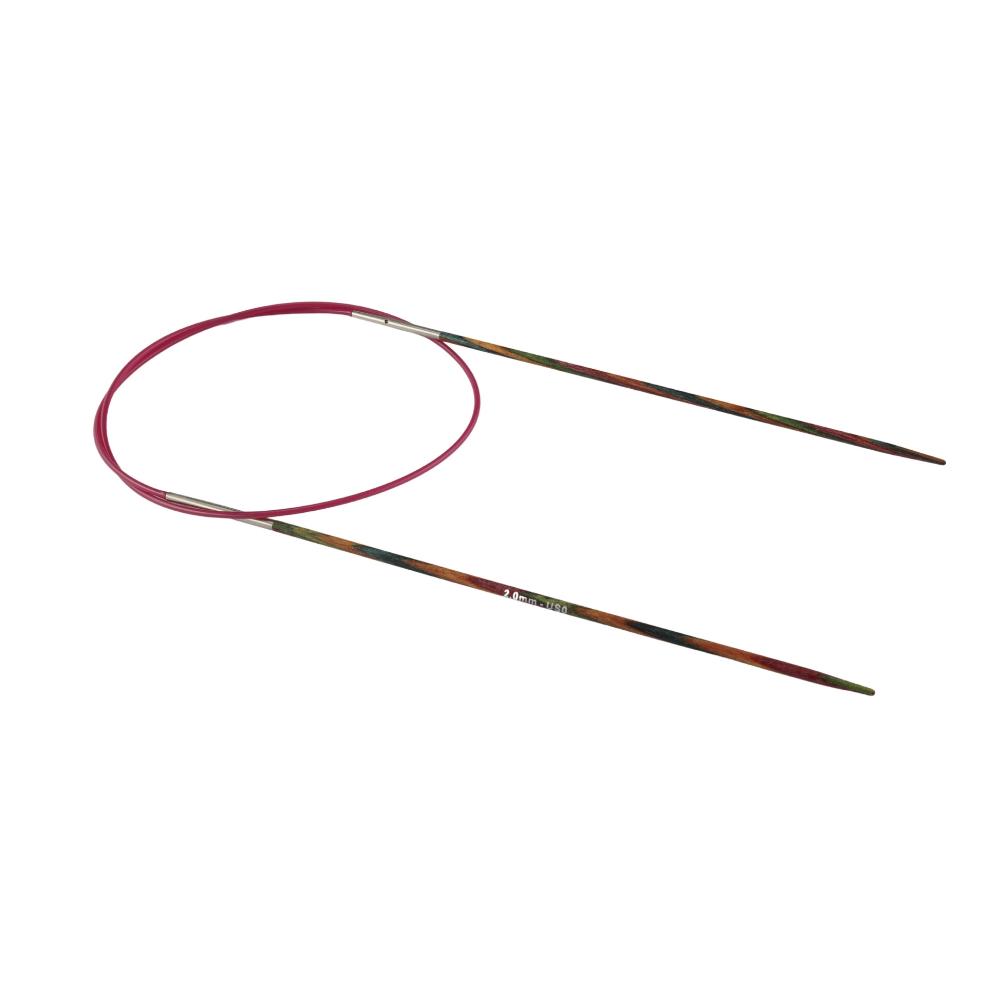 KNITPRO Nova Platina 40cm 2.00mm Fixed Circular Needle (US 0) KPR10301