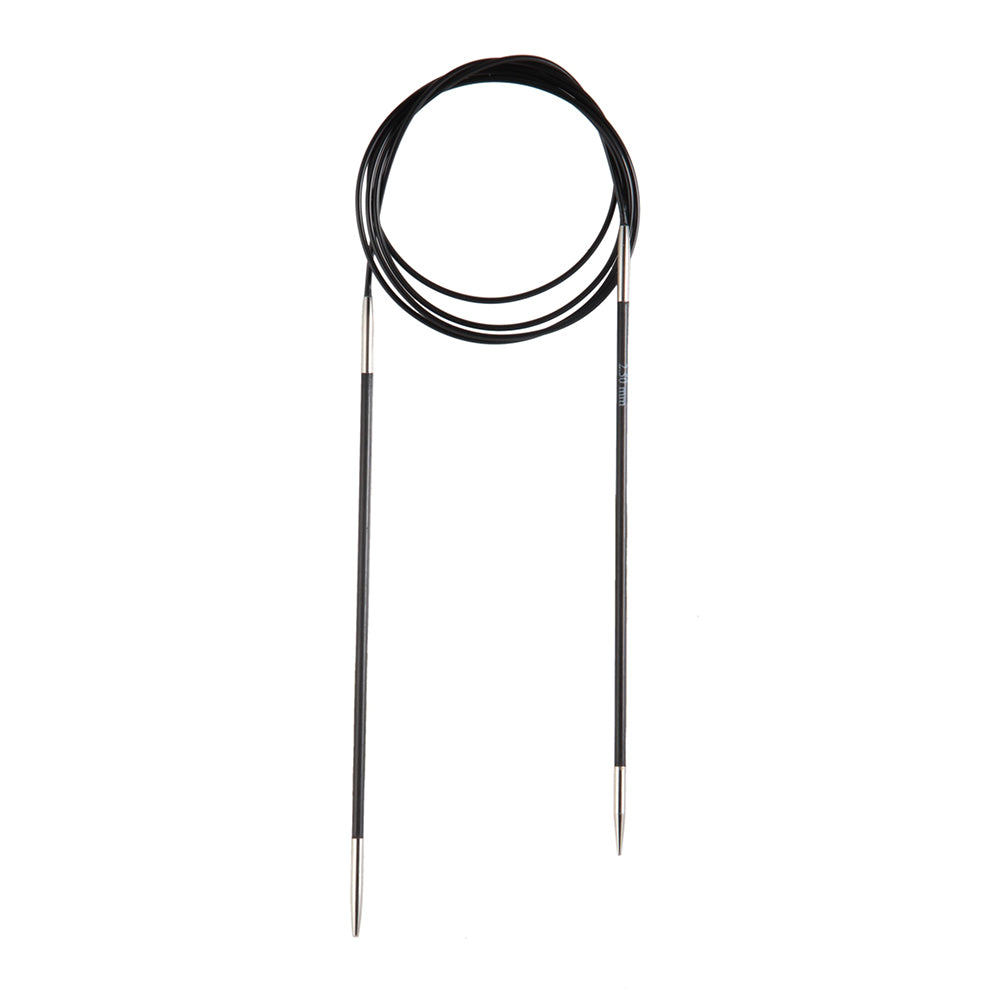 KNITPRO Karbonz 60cm 2.25mm Fixed Circular Needle