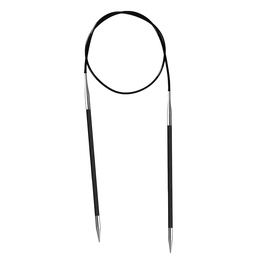 KNITPRO Karbonz 60cm 3.25mm Fixed Circular Needle