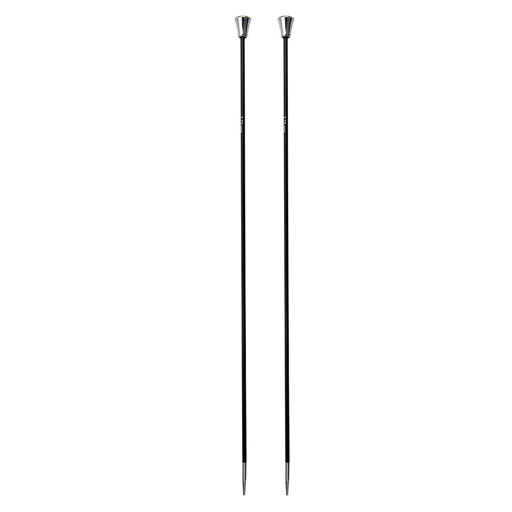 KNITPRO Karbonz 35 cm 2.25 mm Single Point Needle KPR110252
