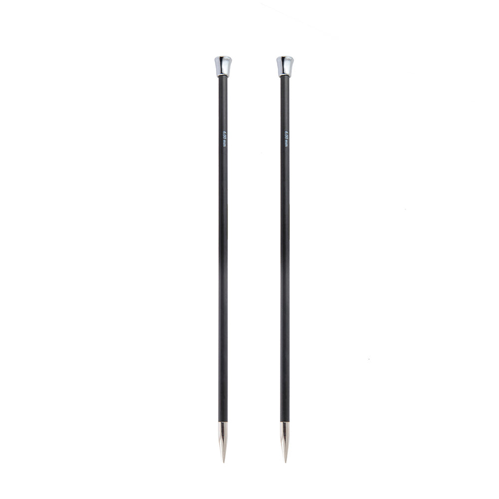 KNITPRO Karbonz 35 cm 5.50 mm Single Point Needle KPR110262