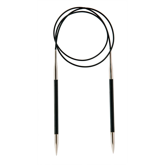 KNITPRO Karbonz 60cm 7.00mm Fixed Circular Needle
