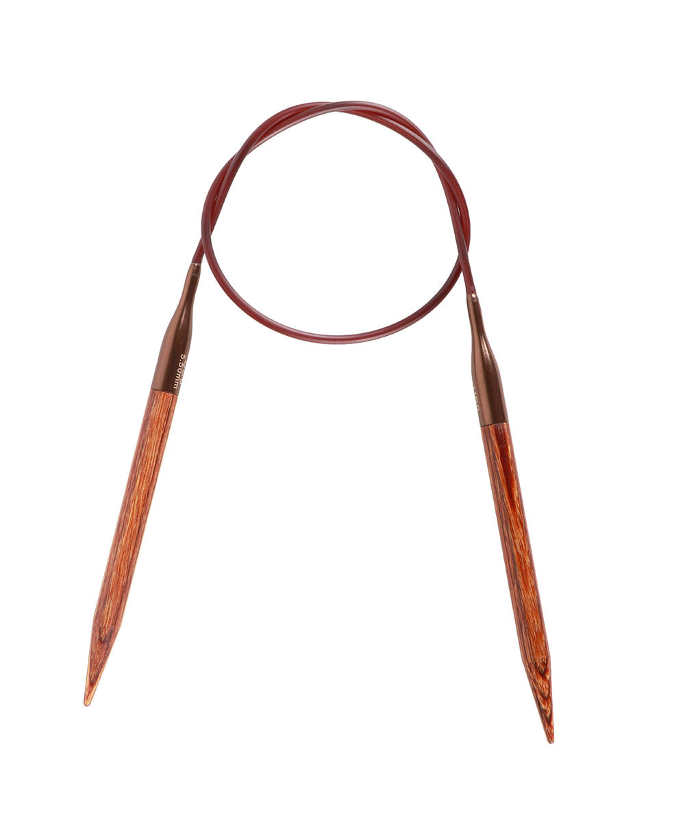 KNITPRO Ginger 80cm 7.00mm Fixed Circular Needle