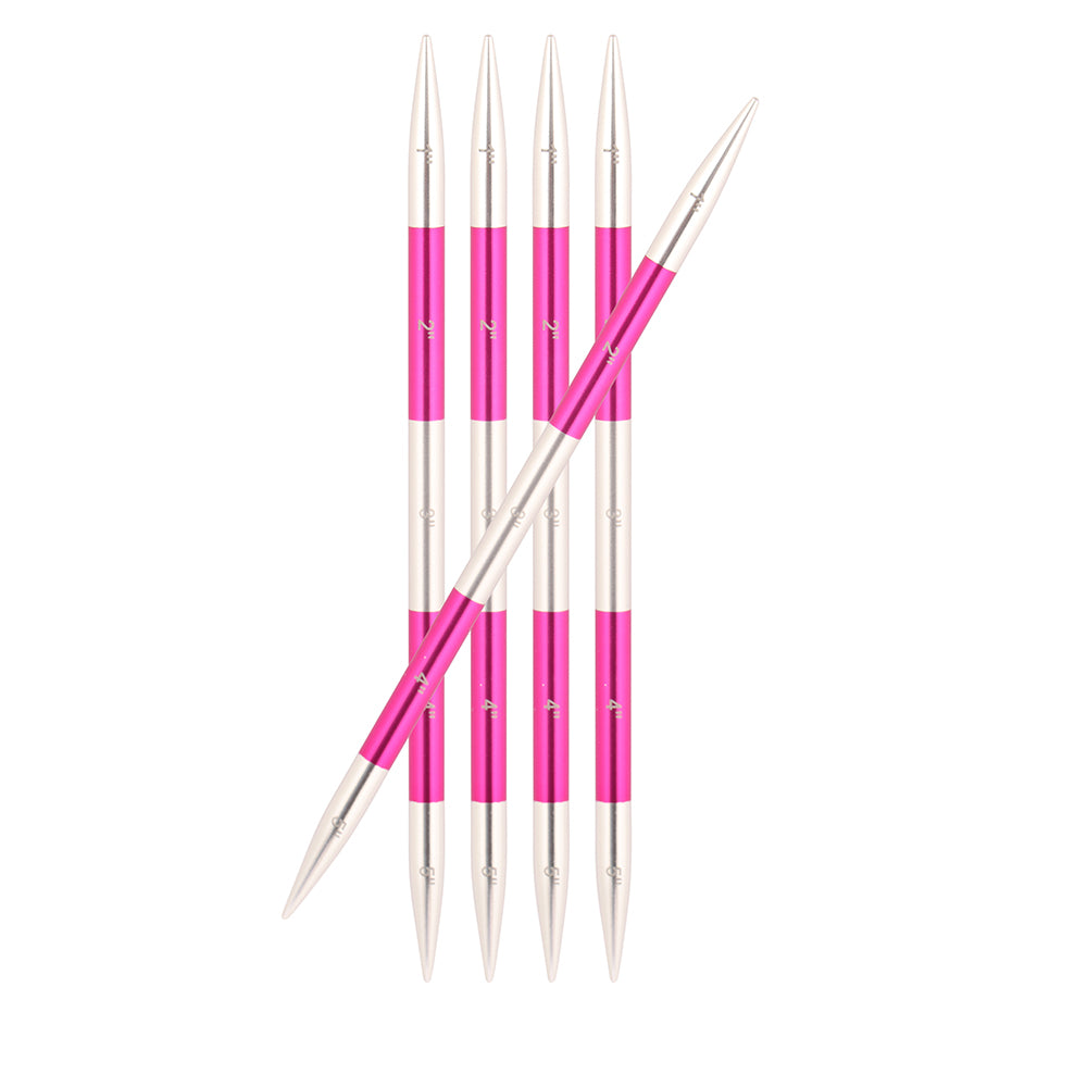 KNITPRO SmartStix 12.5cm 5.50mm Double Point Needle Pink