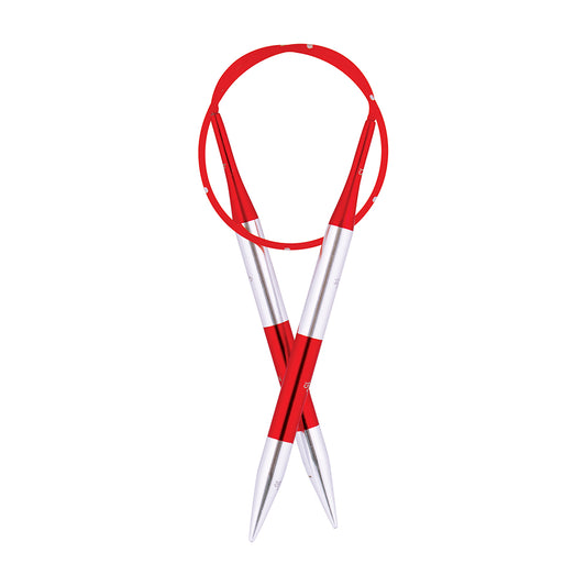 KNITPRO SmartStix 40cm 4.00mm Fixed Circular Needle Red KPR170049