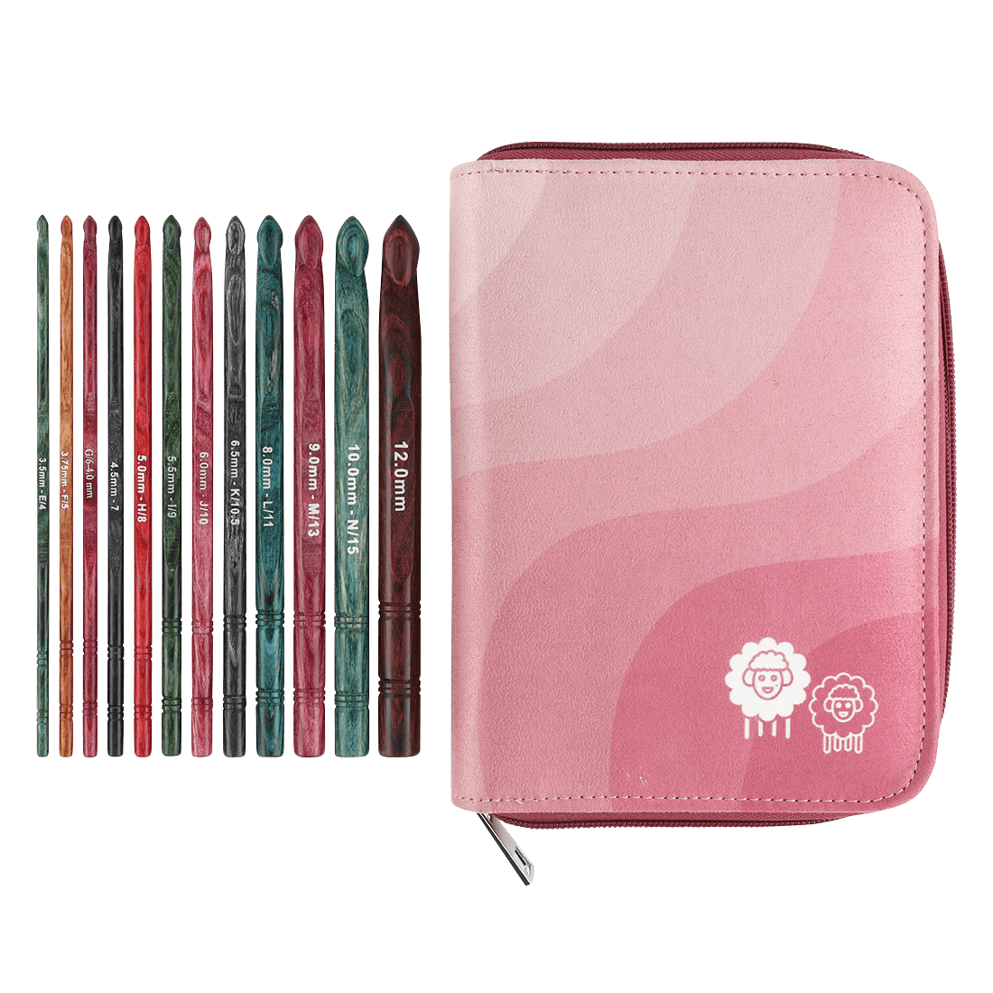 KNITPRO Dreamz Single Ended Crochet Hook Grande Set, product code 200652