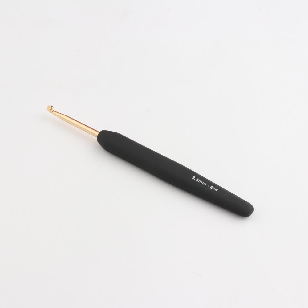 KNITPRO Crochet 3.50 mm Soft Feel Handle Gold KPR30804