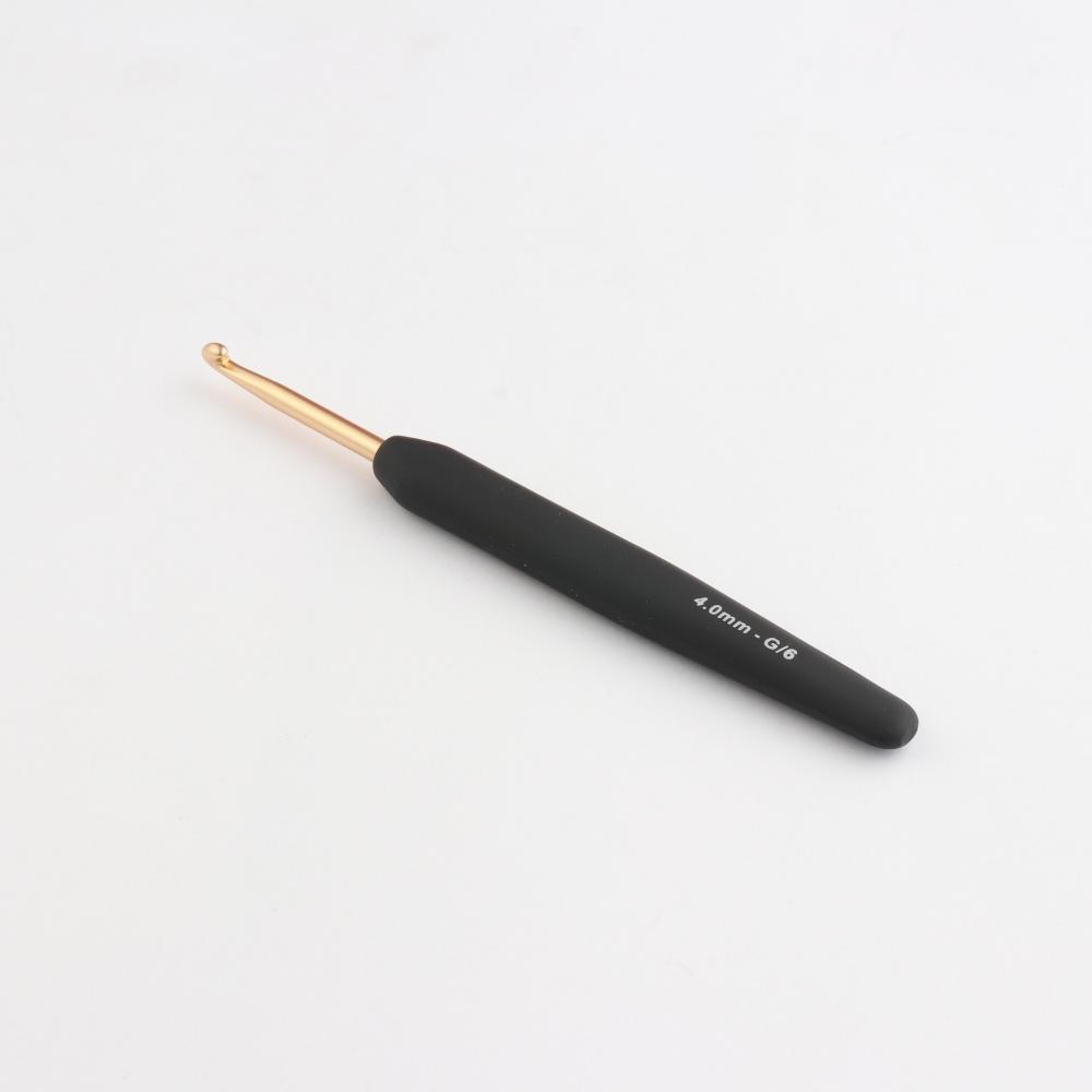 KNITPRO Crochet 4.00 mm Soft Feel Handle Gold KPR30805