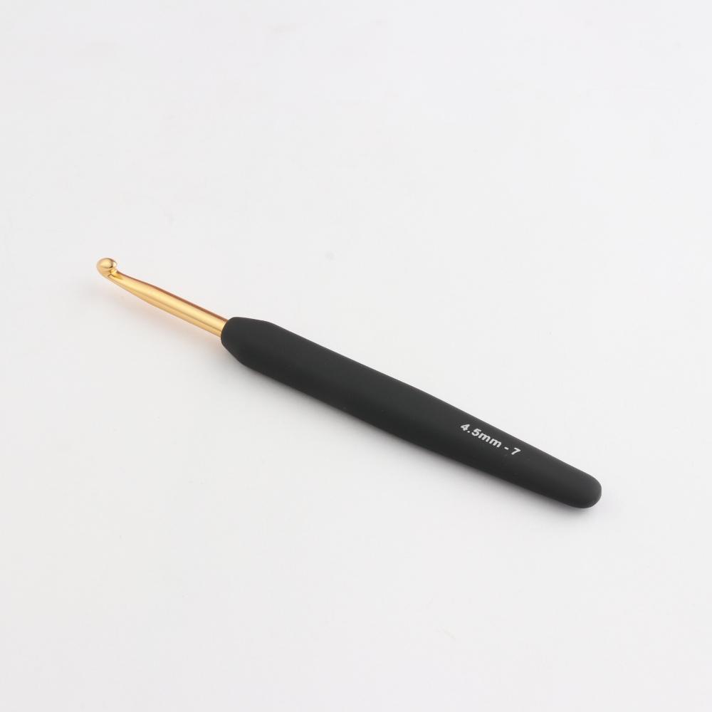 KNITPRO Crochet 4.50 mm Soft Feel Handle Gold KPR30806
