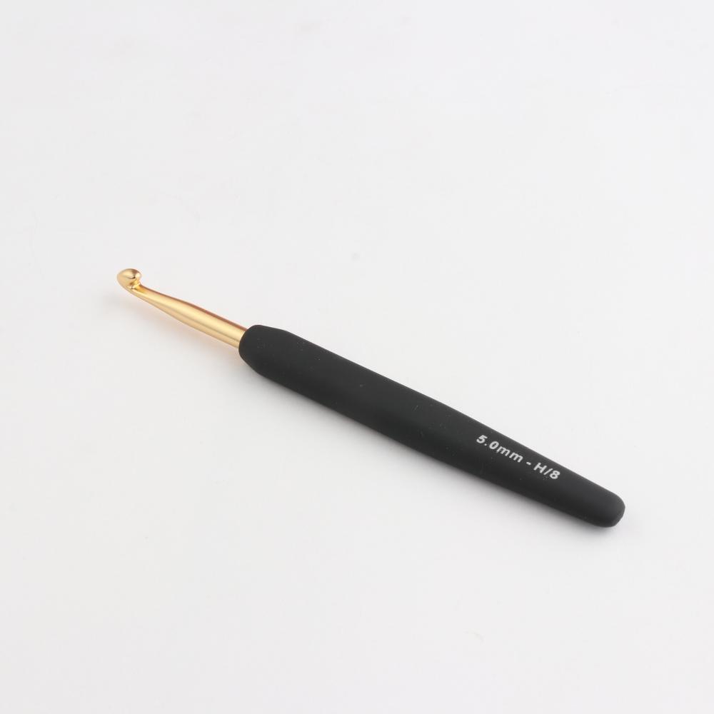 KNITPRO Crochet 5.00 mm Soft Feel Handle Gold KPR30807