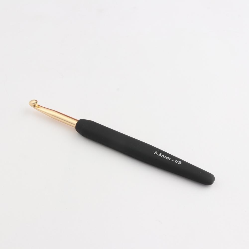 KNITPRO Crochet 5.50 mm Soft Feel Handle Gold KPR30808