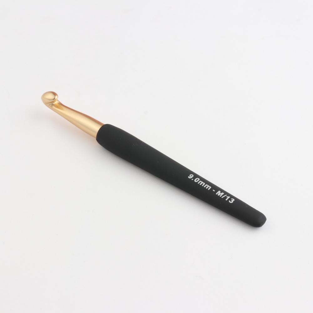 KNITPRO Crochet 9.00 mm Soft Feel Handle Gold KPR30884