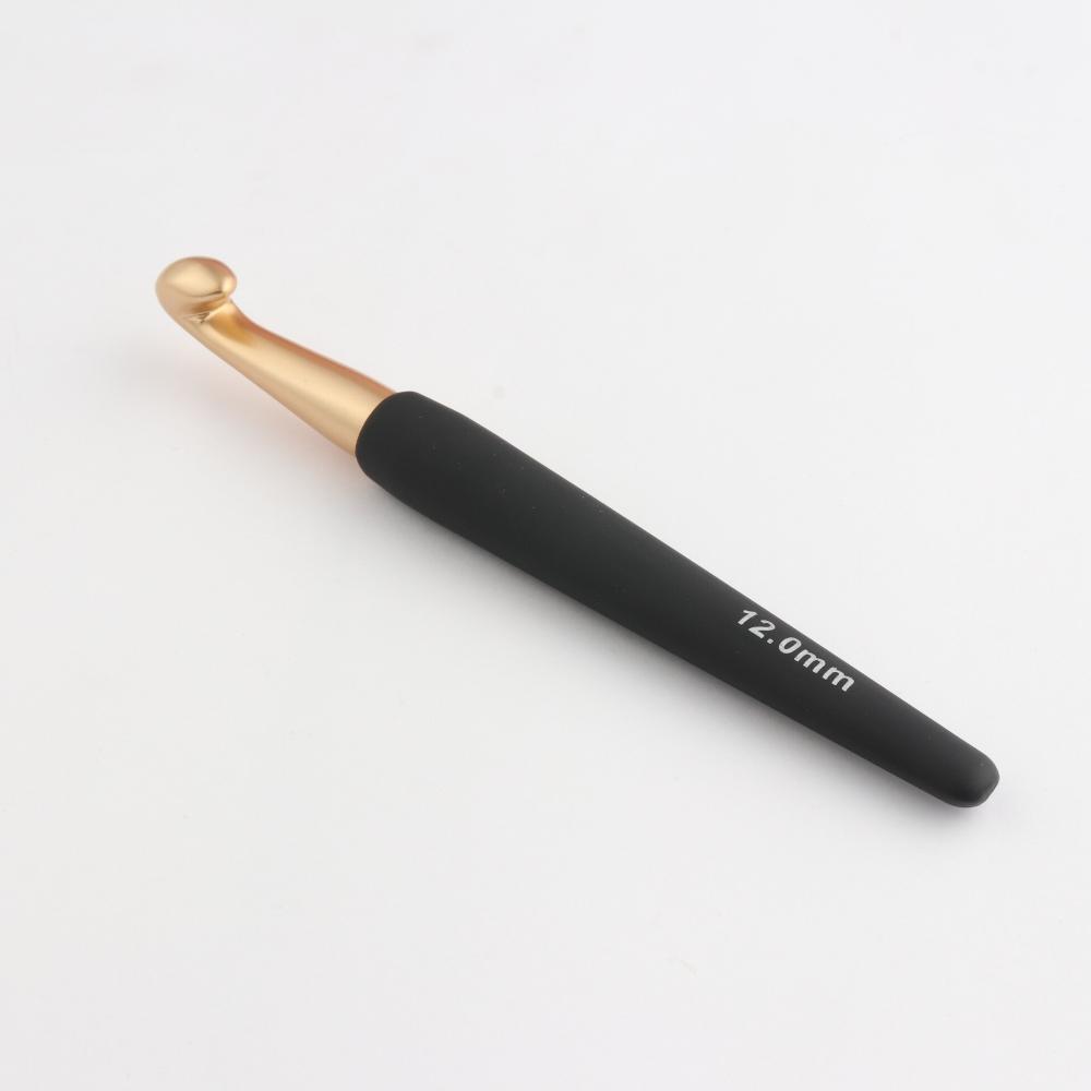 KNITPRO Crochet 12.00 mm Soft Feel Handle Gold KPR30886