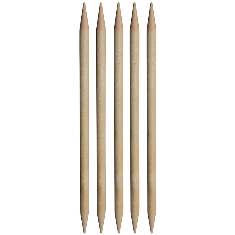 KNITPRO Basix Birch 20cm (8") Double Point Knitting Needles - 5 pcs - 15mm (US 19)
