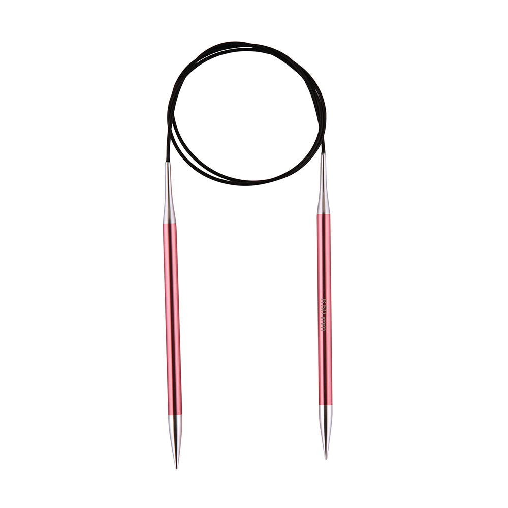 KNITPRO Zing 80cm 6.50mm Fixed Circular Needle (US 10.5)