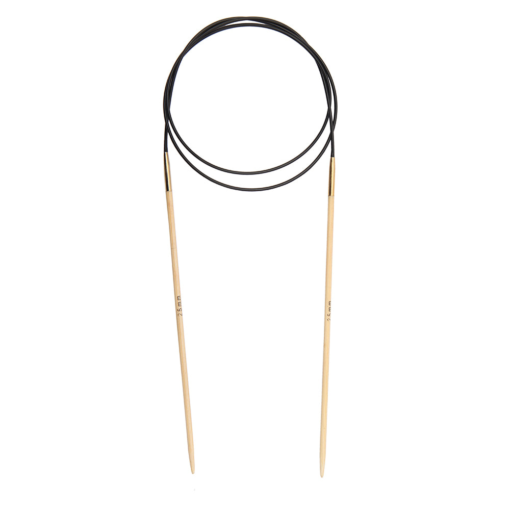 KNITPRO Bamboo 100 cm 3.00 mm Fixed Circular Needle KPR900264