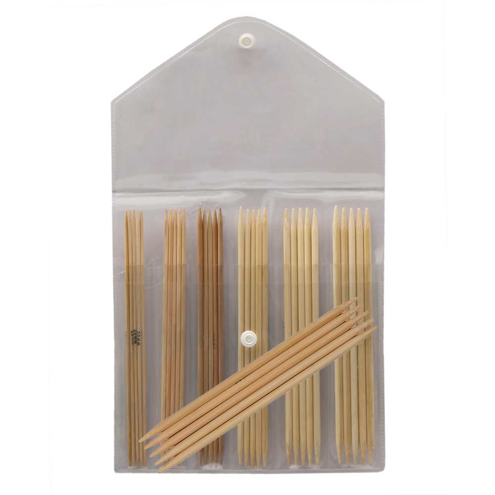 KNITPRO Bamboo Double Point Needle Kit 20 cm KPR900526