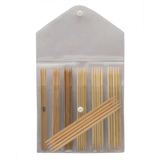 KNITPRO Bamboo Double Point Needle Kit 20 cm KPR900526