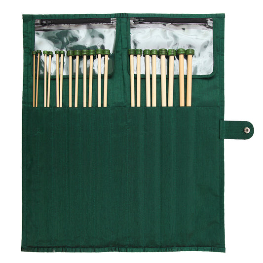 KNITPRO Bamboo Single Point Needle Set 25 cm 10 Sizes KPR900529