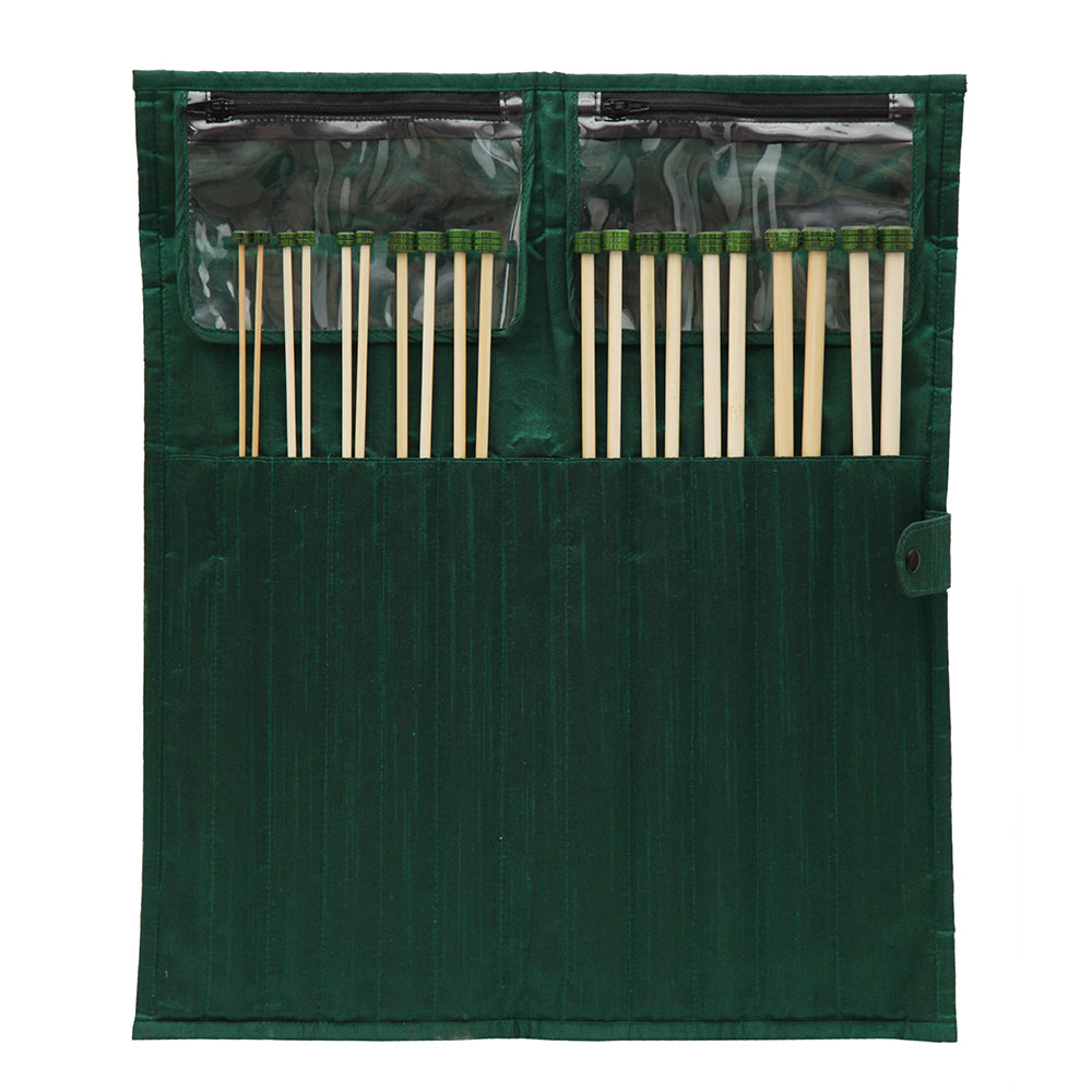 KNITPRO Bamboo Single Point Needle Set 33 cm 10 Sizes KPR900530