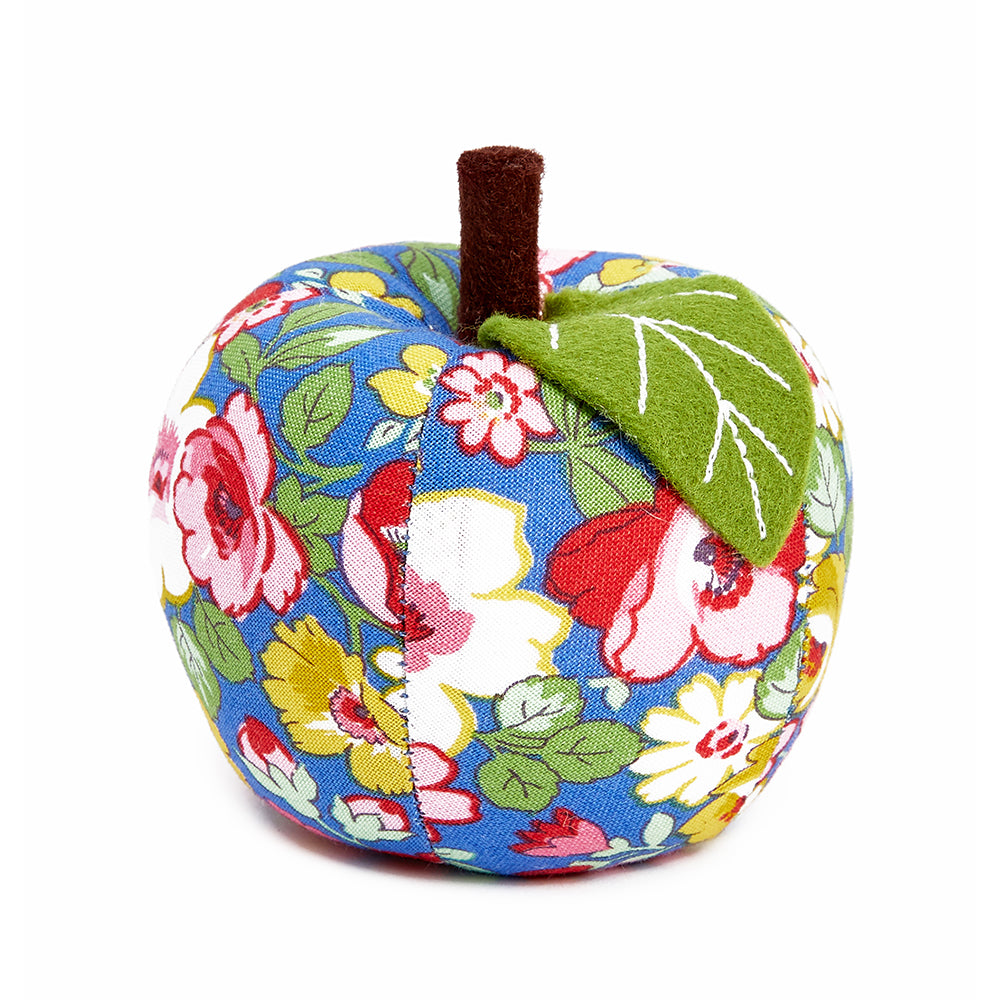 LIBERTY Apple Pin Cushion - Hedgerow Bloom