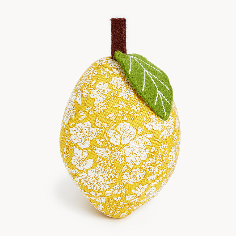 LIBERTY Lemon Pin Cushion - Emily Belle Sunshine Yellow