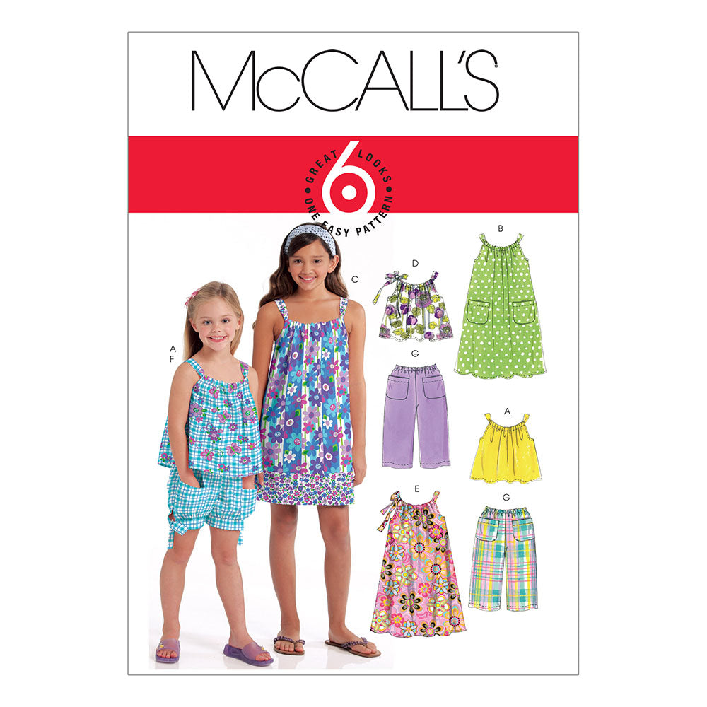 McCALL's M5797 casual sewing pattern