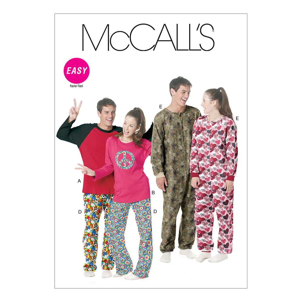 McCALL's M6251 Sleep & Lounge