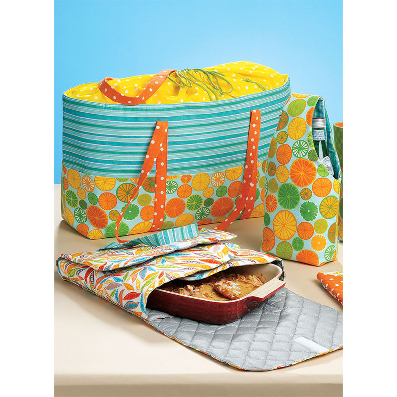 McCALL's M6338 Totes & Bags