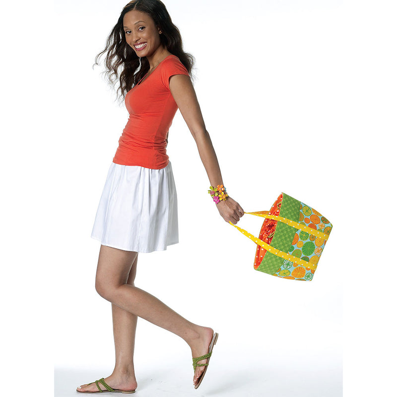 McCALL's M6338 Totes & Bags