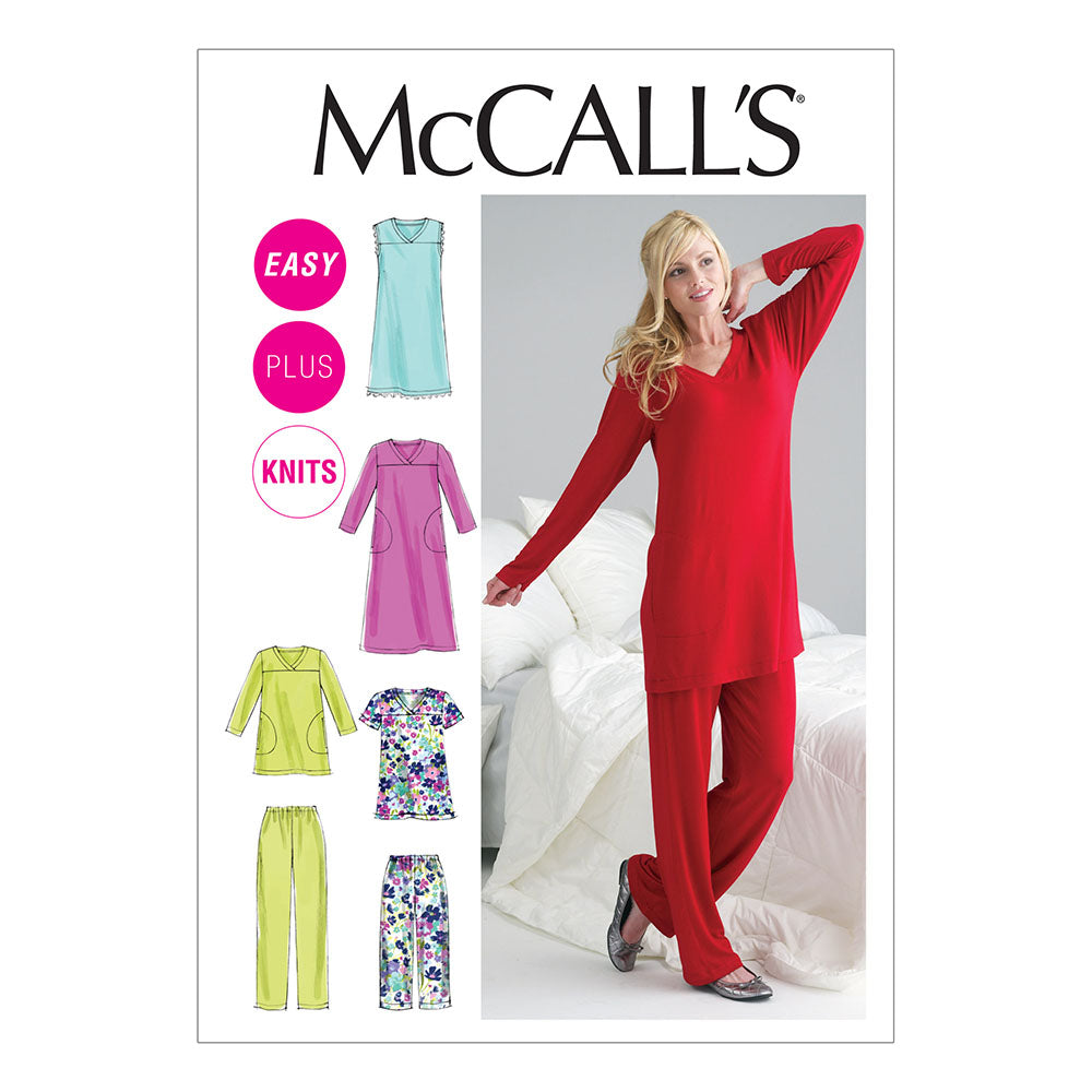 McCALL's M6474 Sleep & Lounge
