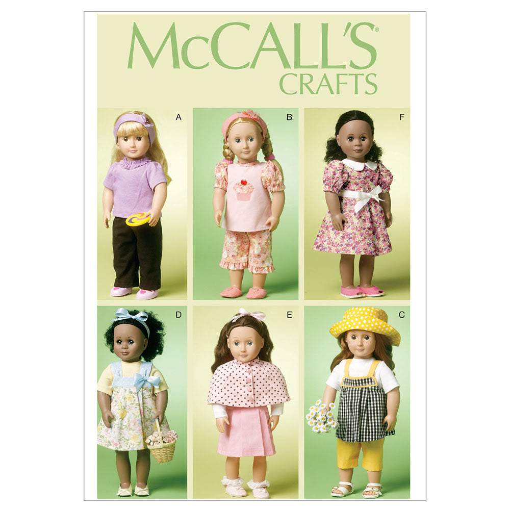 McCALL's M6526 Doll Clothes