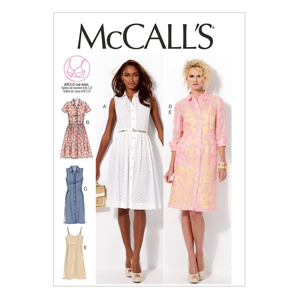 McCALL's M6696 dress sewing pattern
