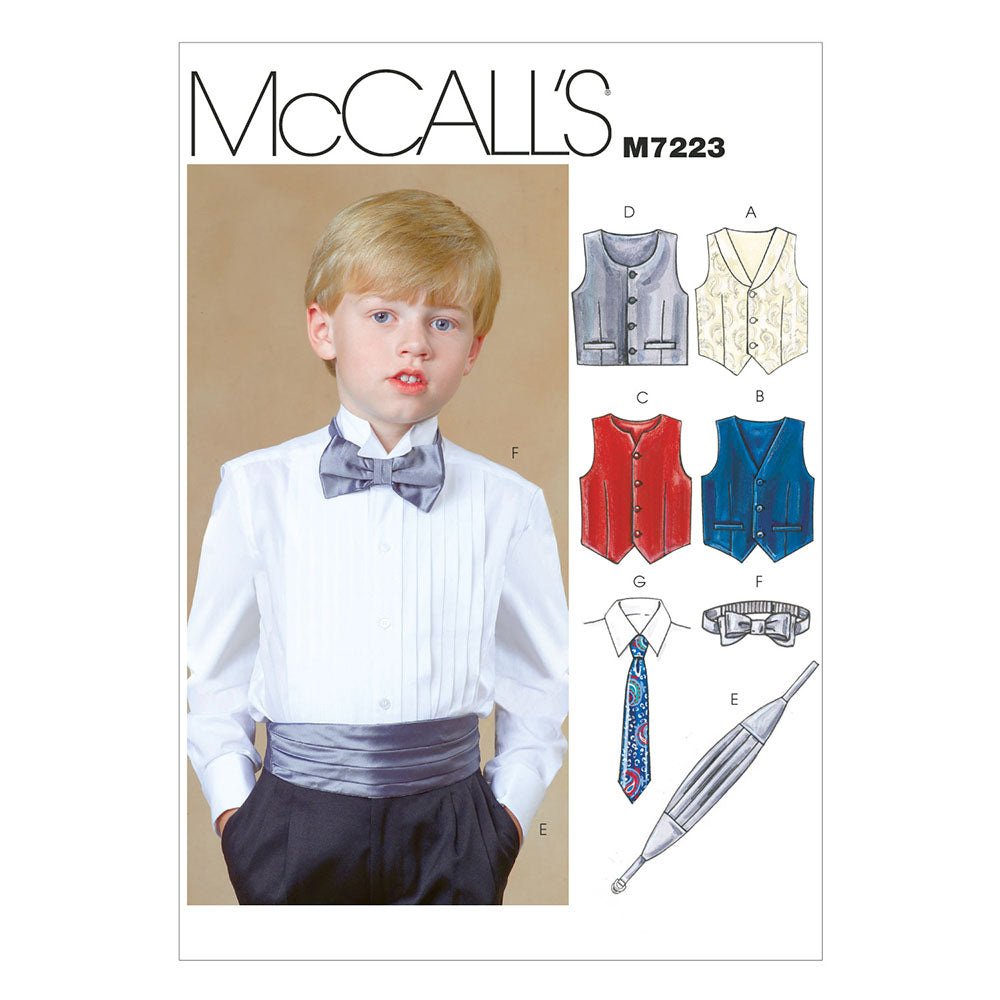 McCALL's M7223 Vest