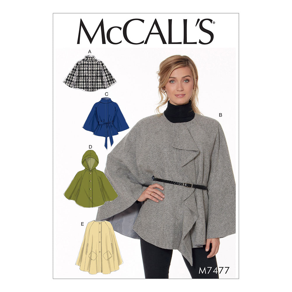 McCALL's M7477 Outerwear